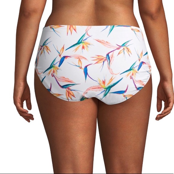 Womens Plus Size Birds of Paradise Swimsuit Bottom - Picture 5 of 5